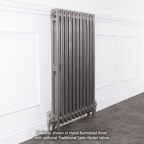 CA-RA21030-LS00 - Carron Rathmell 2 Column Cast Iron Radiator H1030 x W2080mm