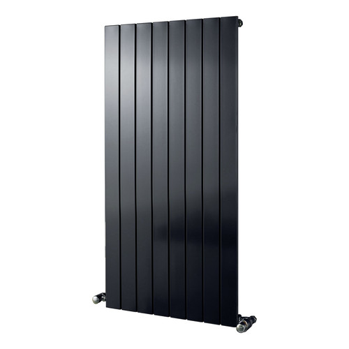 EU-EMAV-1200-A - Eucotherm Mars Vertical Flat Panel Anthracite Radiator H1200mm X W595mm