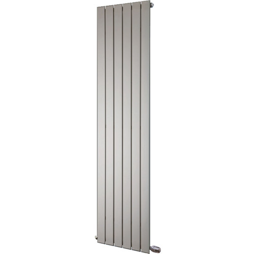 EU-EMAV-1800-S - Eucotherm Mars Vertical Flat Panel Silver Radiator H1800mm X W595mm