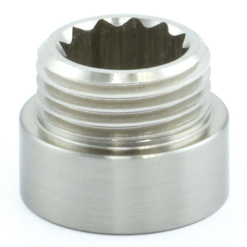 A-RVE-2-503-10-SN - Radiator Valve Extension 10mm Long - Brushed Satin Nickel