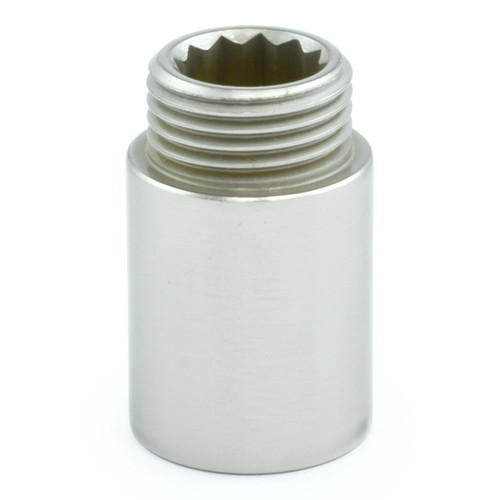 A-RVE-2-503-30-SN - Radiator Valve Extension 30mm Long - Brushed Satin Nickel