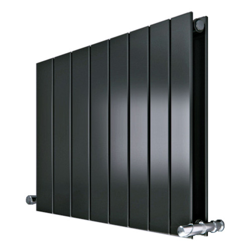 EU-EMADV-600-A - Eucotherm Mars Duo Vertical Double Flat Panel Anthracite Radiator H600mm X W445mm