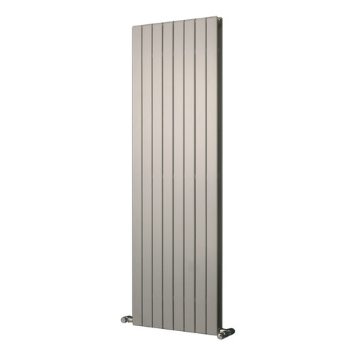 EU-EMADV-1800-S - Eucotherm Mars Duo Vertical Double Flat Panel Silver Radiator H1800mm X W295mm