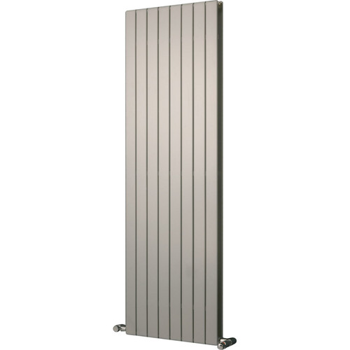 EU-EMADV-1800-S - Eucotherm Mars Duo Vertical Double Flat Panel Silver Radiator H1800mm X W445mm