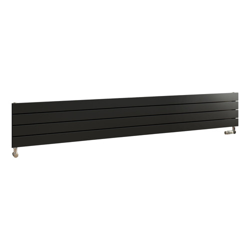 EU-EMAH-295-1800-A - Eucotherm Mars Horizontal Flat Panel Anthracite Radiator H295mm X W1800mm