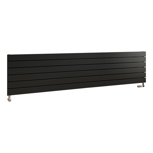 EU-EMAH-445-1800-A - Eucotherm Mars Horizontal Flat Panel Anthracite Radiator H445mm X W1800mm