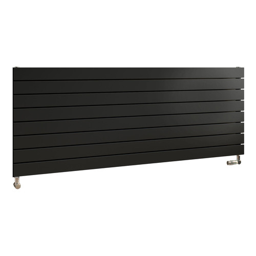 EU-EMAH-595-1500-A - Eucotherm Mars Horizontal Flat Panel Anthracite Radiator H595mm X W1500mm