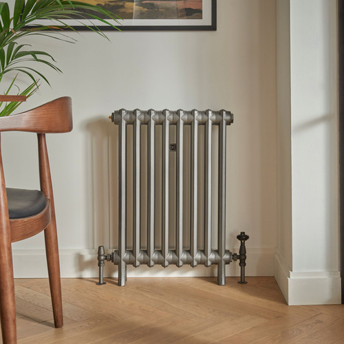 PA-ELIZ-500-LS00 - Paladin Elizabethan 2 Column Cast Iron Radiator H500mm X W208mm