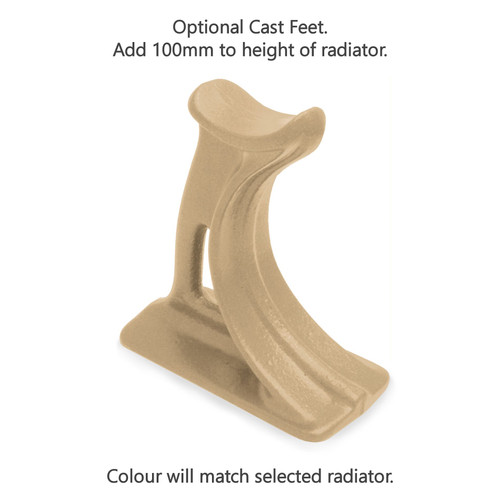 CT-CF-C - Classic Colour Cast Feet 20+ Odd No. Sections (4 Feet)  (New)