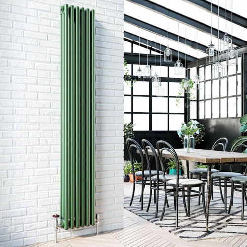 CT3-C-V-LS00 - Classic Colour 3 Column Vertical Radiator H1800mm x W668mm