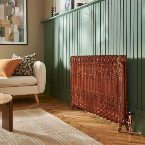 PA-LOU-LS00 - Paladin Louis 2 Column Cast Iron Radiator H760mm x W754mm