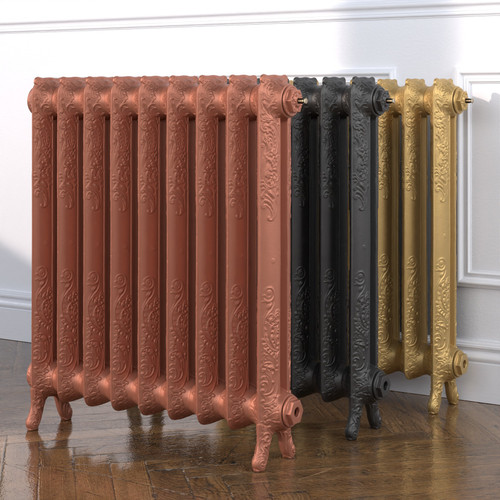 CI-LUC760 - Lucien 2 Column Cast Iron Radiator H760mm x W898mm