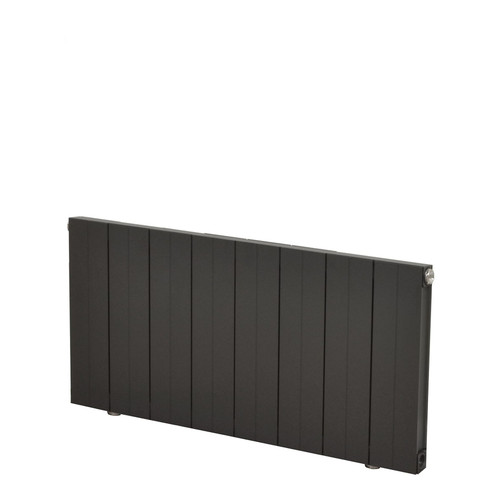 MAA-SF-300-A-ALT00 - Maple Flat Aluminium Designer Anthracite Horizontal Radiator H300mm X W1440mm