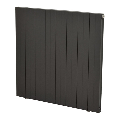 MAA-SF-600-A-ALT00 - Maple Flat Aluminium Designer Anthracite Horizontal Radiator H600mm X W1200mm