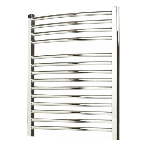 AP-ACC5W700 - Apollo Napoli Curved Chrome Towel Radiator H700mm X W500mm