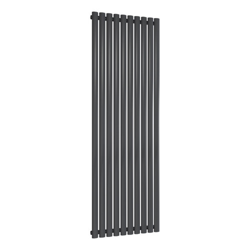 FM-1800X600S-A - Fairmont Anthracite Single Vertical Designer Radiator H1800 x W600