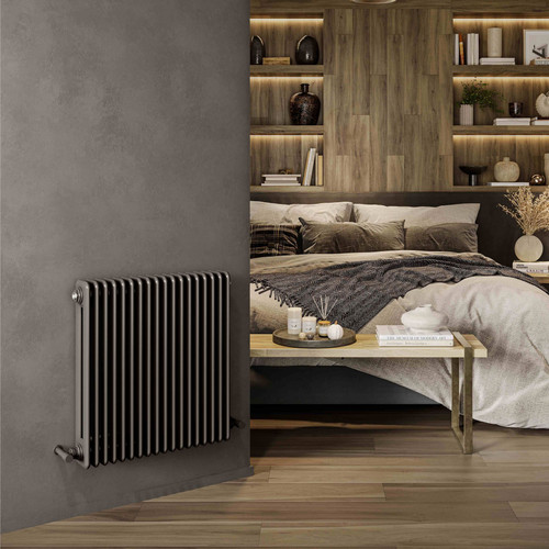 NC-H-LS01 - Neo Column Anthracite Horizontal Radiator H600mm X W599mm NC-H-LS01 - Neo Column Anthracite Horizontal Radiator H600mm X W599mm