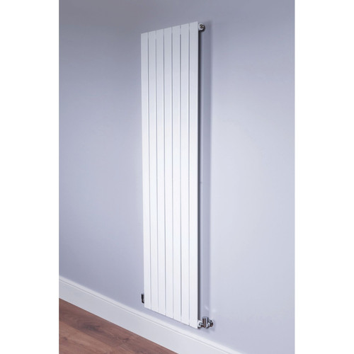 DQ-STRATA-V-S-W-LS00 - DQ Strata Vertical Single Radiator H1800mm X W680mm White