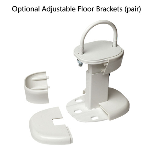 AP-FB - Roma adjustable floor brackets (pair)