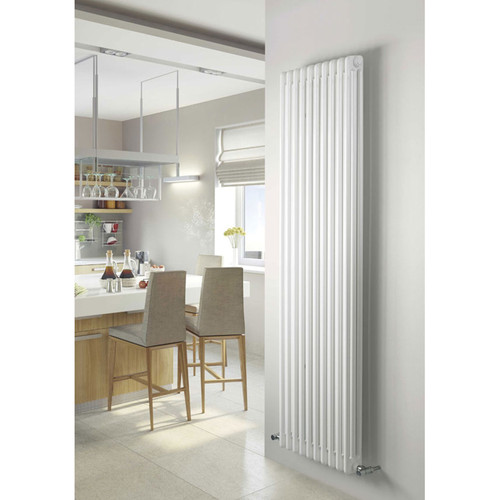 MS-MSWW-3V-LS00 - MHS Multisec 3 Column Vertical Radiator H1800mm x W208mm White