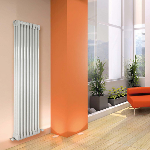 AP-AL3-V-LS00 - Apollo Monza 3 Column Aluminium Radiator H1270mm x W388mm