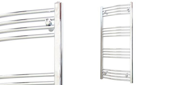 Clearance Bathroom Apex Curved Chrome SL00