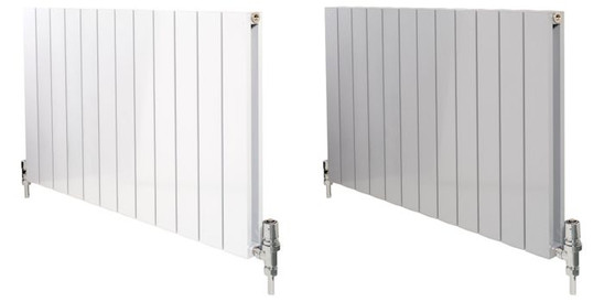 Apollo Magenta Flat Aluminium Radiators