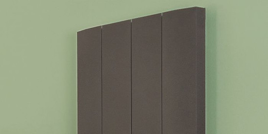 Apollo Malpensa Curved Anthracite Radiators