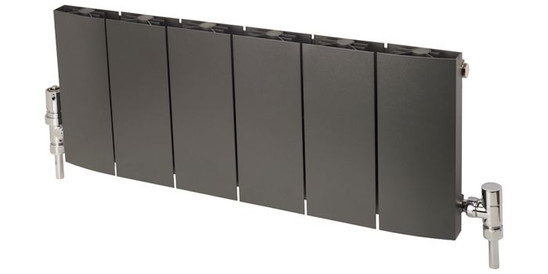 Apollo Malpensa Curved Anthracite Radiators