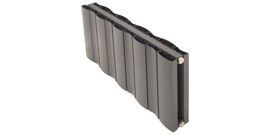 Apollo Malpensa Wave Anthracite Radiators