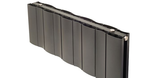 Apollo Malpensa Wave Anthracite Radiators