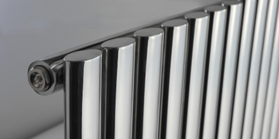 Silver Designer Steel Radiators