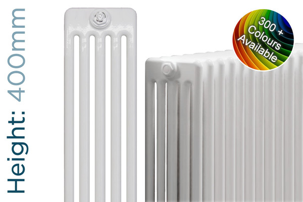 DQ-MD5-400-TH - DQ Modus Colour Choice 5 Column Horizontal Radiator H400mm x W162mm