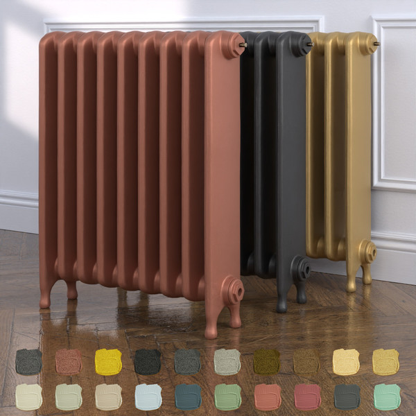 CI-MR740-TH - Minster 1 Column Cast Iron Radiator H740mm x W228mm