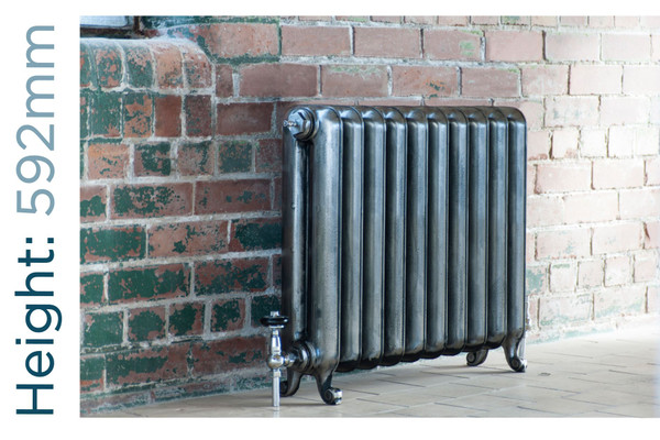 AR-RM590-2-TH - Arroll Duchess 2 Column Cast Iron Radiator H592mm x W247mm