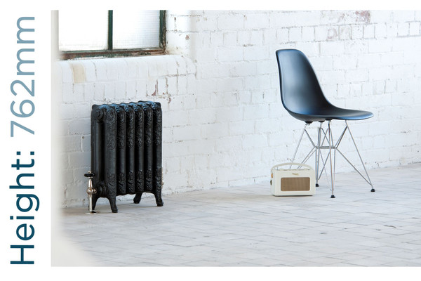 AR-PRE760-2-TH - Arroll Parisian 2 Column Cast Iron Radiator H762mm X W736mm