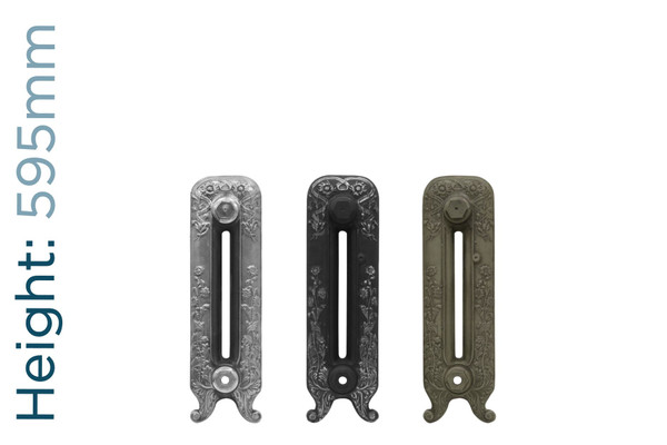 CA-DA595-TH - Carron Daisy 2 Column Cast Iron Radiator H595mm x W2608mm