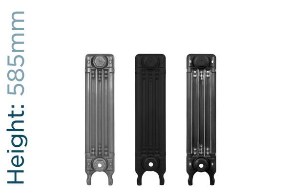 CA-DE585-TH - Carron Deco 1 Column Cast Iron Radiator H585mm x W294mm