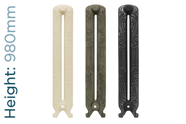 CA-OR980-TH - Carron Orleans 2 Column Cast Iron Radiator H980mm x W1074mm