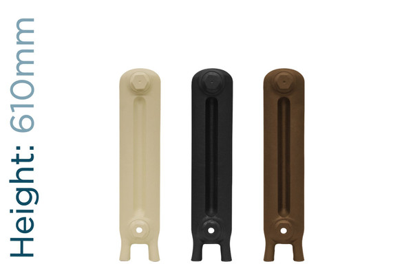 CA-PR610-TH - Carron Princess 2 Column Cast Iron Radiator H610mm x W784mm