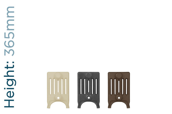 CA-V6365-TH - Carron Victorian 6 Column Cast Iron Radiator H365mm x W214mm