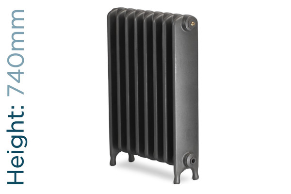 PA-CLAR-740-TH - Paladin Clarendon 1 Column Cast Iron Radiator H740mm x W228mm