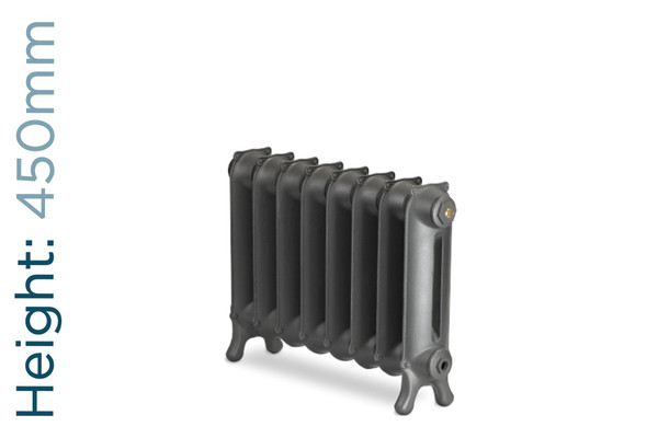 PA-SLO-450-TH - Paladin Sloane 2 Column Cast Iron Radiator H450mm x W267mm