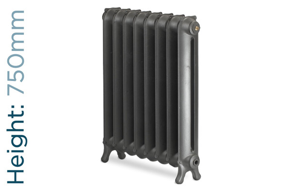 PA-SLO-750-TH - Paladin Sloane 2 Column Cast Iron Radiator H750mm x W264mm
