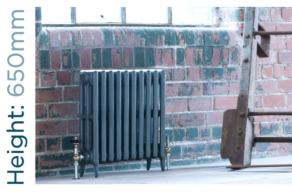 AR-RD650-3-TH - Arroll Neo Classic 3 Column Cast Iron Radiator H650mm x W1440mm