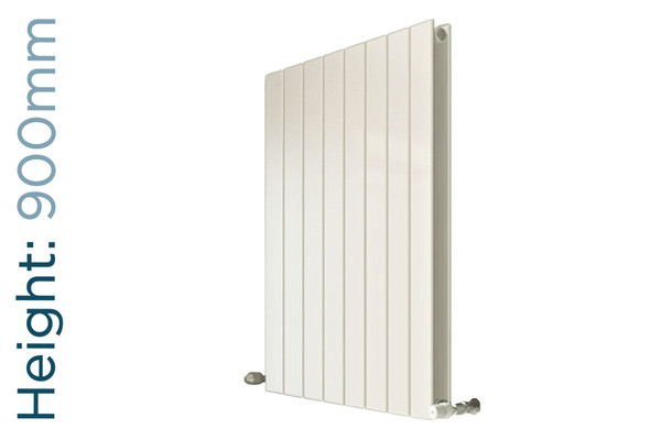 EU-EMADV-900-W-TH - Eucotherm Mars Duo Vertical Double Flat Panel White Radiator H900mm X W595mm