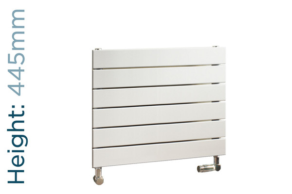 EU-EMAH-445-600-W-TH - Eucotherm Mars Horizontal Flat Panel White Radiator H445mm X W600mm
