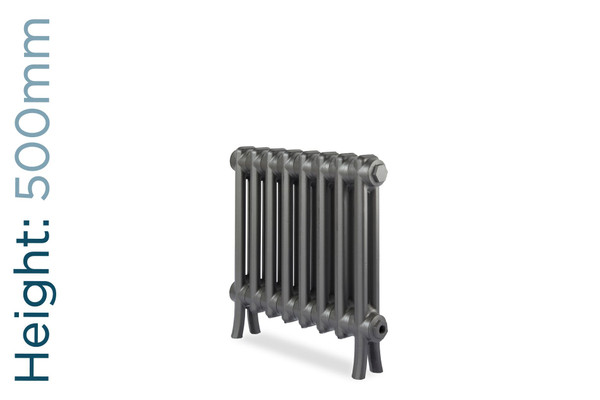 PA-ELIZ-500-TH - Paladin Elizabethan 2 Column Cast Iron Radiator H500mm X W208mm