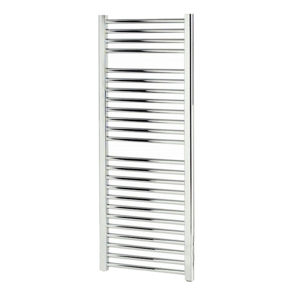 AP-ASC5W1200 - Apollo Napoli Straight Chrome Towel Radiator H1200mm X W500mm