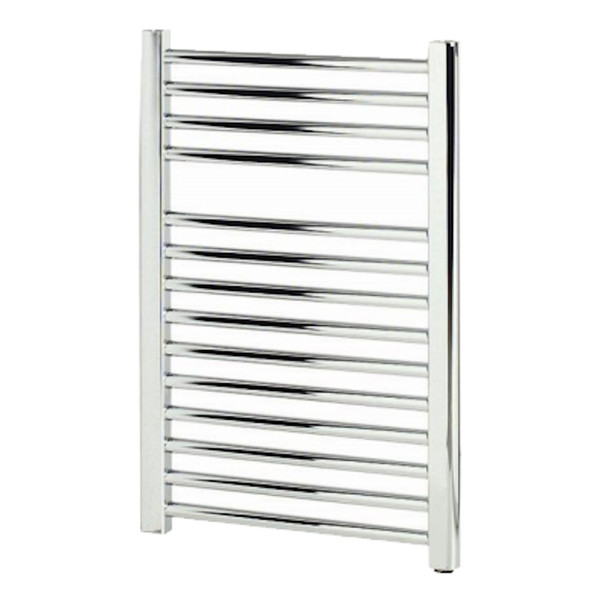 AP-ASC5W700 - Apollo Napoli Straight Chrome Towel Radiator H700mm X W500mm